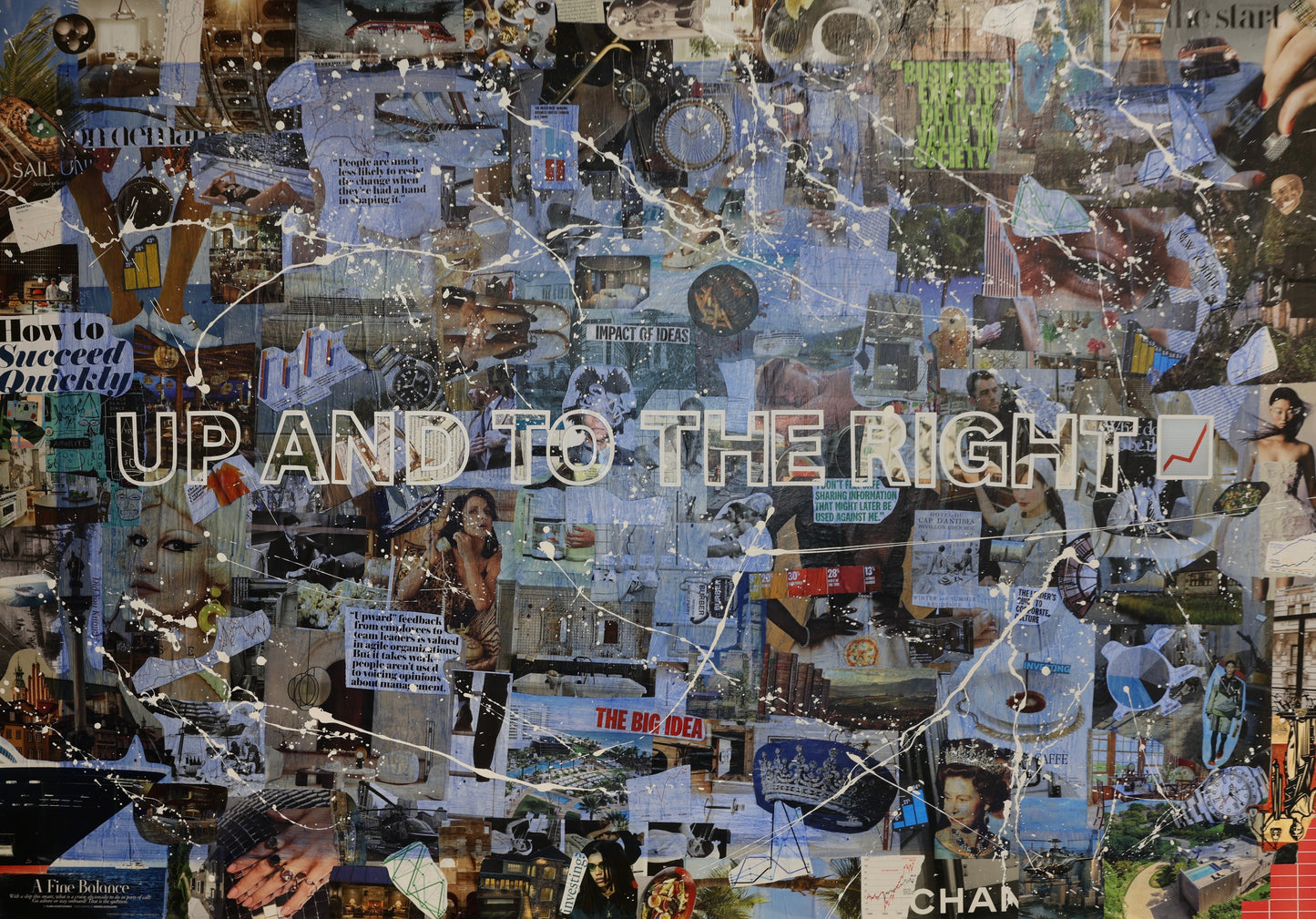 Up and To The Right - Print