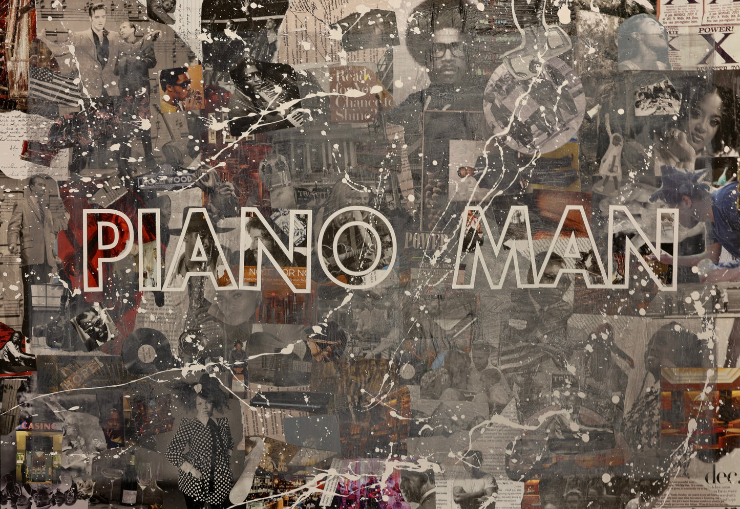Piano Man - Print